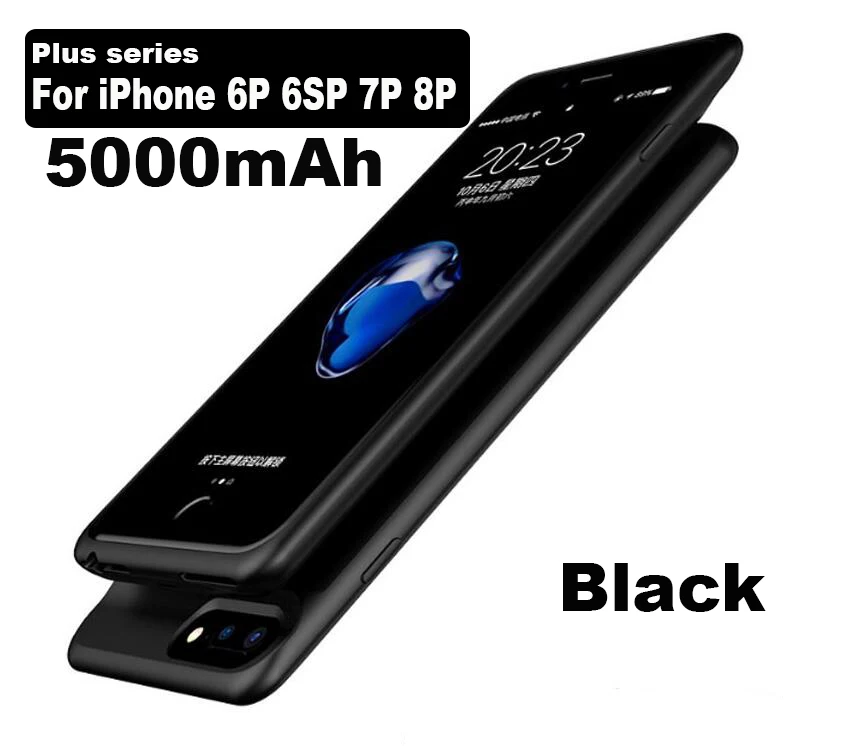 Battery Case 5000/7000mah For iphone 6 Plus 6s 7 8 Plus Power Bank Charing Case For iphone 6 6s 7 8 Battery Cases Charger - Цвет: For 6 Plus 6SP 7P 8P