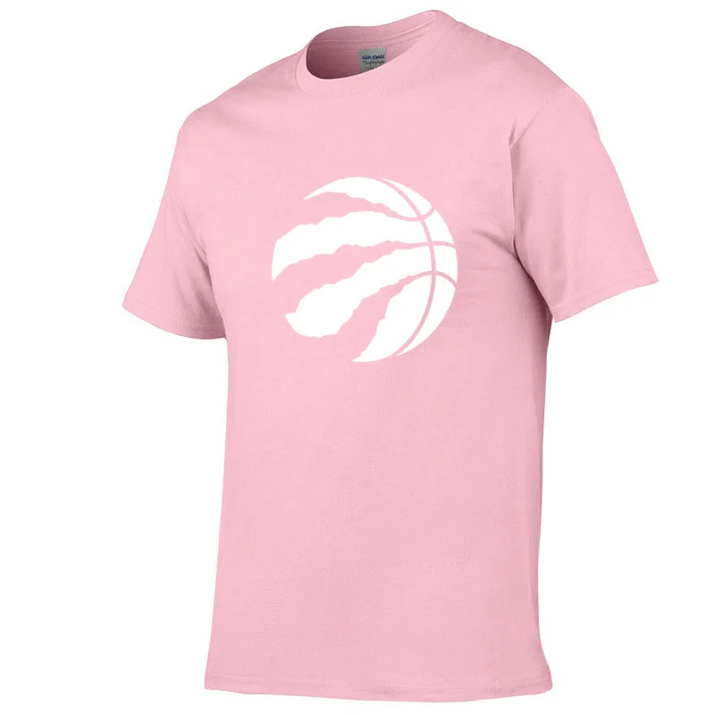 Pink-White Стиль Toronto Leonard свитер Raptors мужская футболка Летняя Повседневная футболка мужская футболка забавная футболка camisetas hombre - Color: Pink-White
