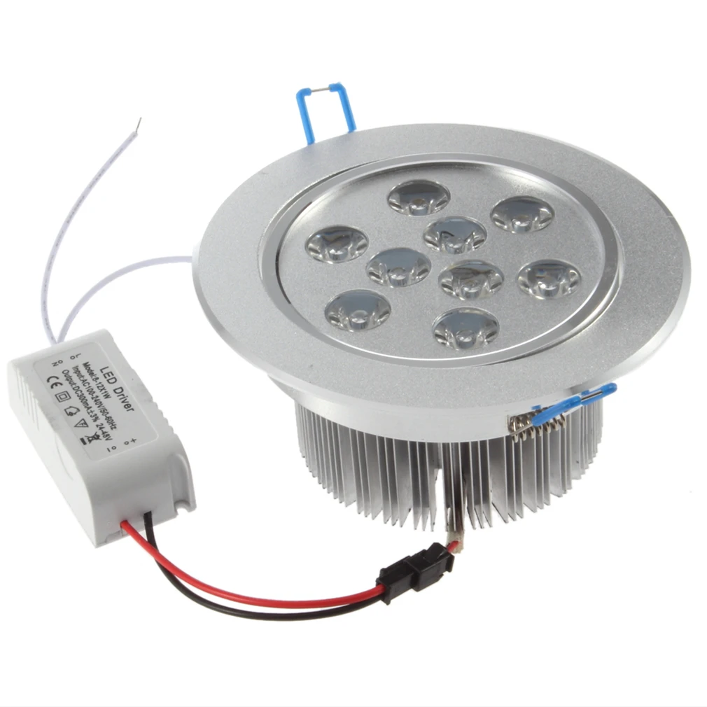 10 Вт светодиодный потолочный светильник Встраиваемый настенный Точечный со