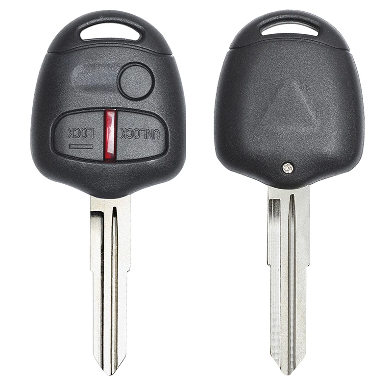 KEYECU 433 МГц ID46 замена чипа 3 кнопки дистанционного ключа брелок для Mitsubishi Lancer CJ-седан Outlander MIT8 влево/MIT11R справа