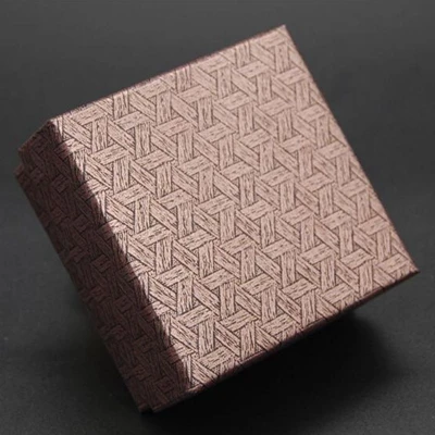 copper EU/US винтажная квадратная форма коробка для ювелирных изделий серьги кольца ожерелья браслеты Подарочные коробки квадратная коробка - Цвет: copper