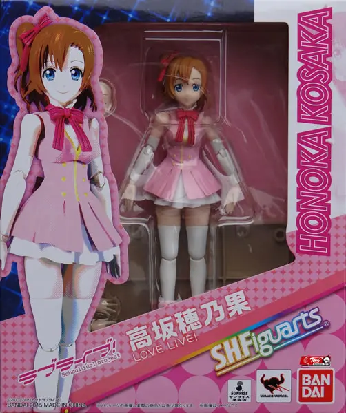Оригинальный BANDAI Tamashii Наций S.H.Figuarts (SHF) фигурку-Honoka Kosaka от &quotLove Live!&quot |