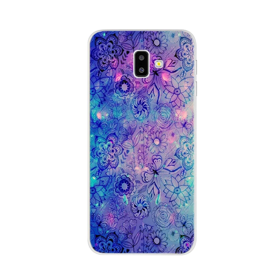 Темно-серый Чехол для samsung J4 J6 Plus J8, чехол из ТПУ, силиконовый мягкий чехол для телефона, чехол для samsung Galaxy J4 J6 Plus, чехол - Цвет: Темно-серый