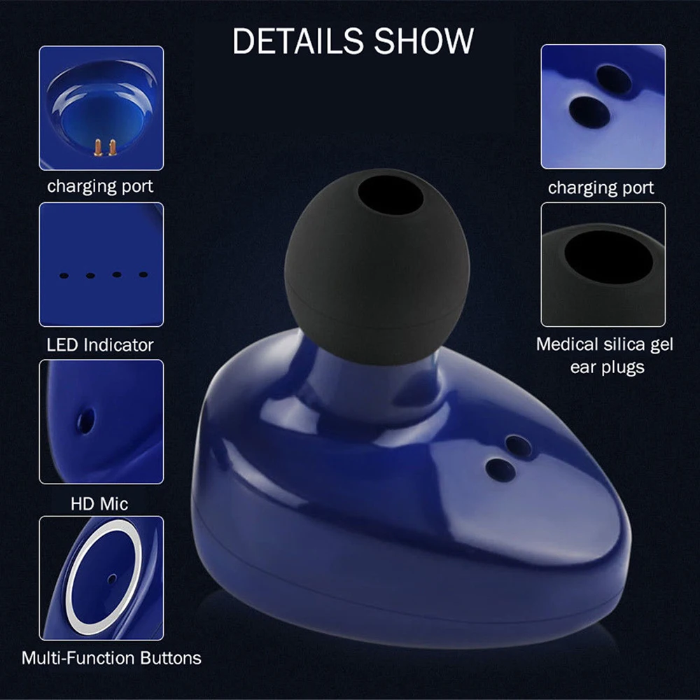 Новый мини настоящий беспроводной TWS-F1 Bluetooth наушники 3D стерео объемный с