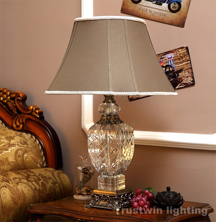 Европейский Американский стиль дворец Luxary отель свет стол Большие размеры