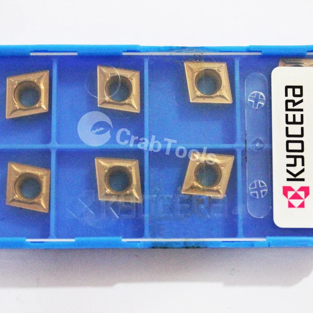 Краб инструменты KYOCERA 10 шт. CCMT09T304GK CA5525 Металла Токарный станок Инструменты