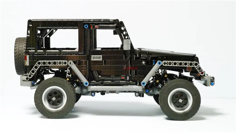 Новая серия Technic RC внедорожник Jeep Wrangler автомобиль совместим со строительными блоками Набор Обучающие подарки на день рождения