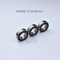 bearing 1pcs 6002rs 15329mm chrome steel rubber sealed high speed mechanical equipment parts