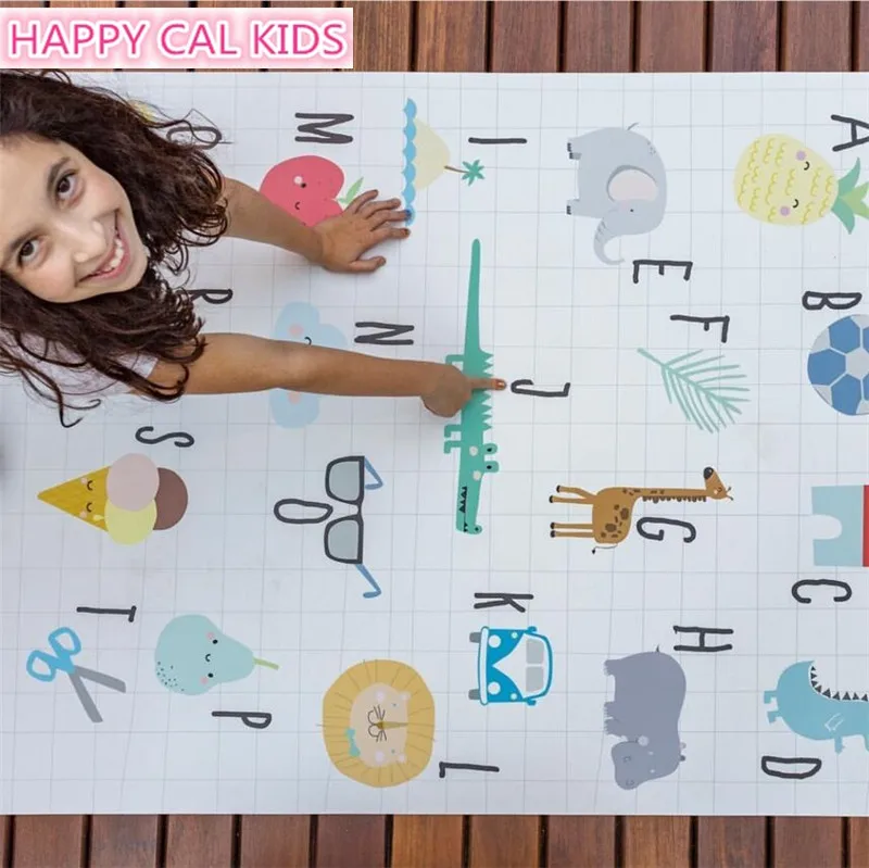 Новое поступление детский игровой коврик с изображением животных алфавита