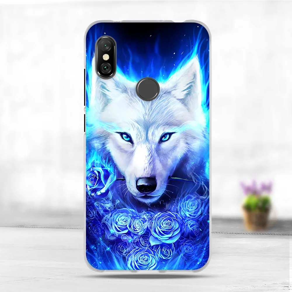 Чехол для Xiaomi Redmi Note 6 Pro чехол Xiomi силиконовый мягкий ТПУ задней панели Note6 6Pro милый