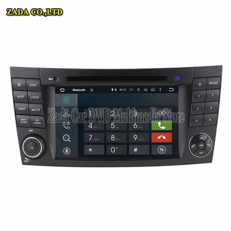NAVITOPIA 7 дюймов 1024*600 4 ядра 2 ГБ Android 1 автомобилей Радио gps для Benz W211/W219 (2002/03-2008) /W463