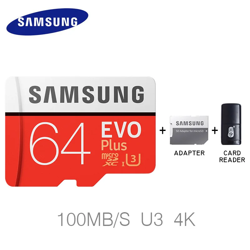 SAMSUNG карты памяти 32 Гб 64 sd карт 128 ГБ 256 карта EVO объемом Micro SD 16 класс скорости 10 TF Trans