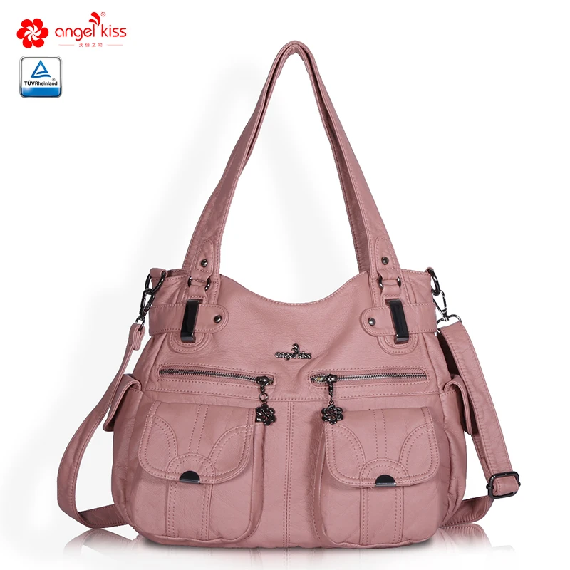 Bolsas Feminina роскошные кожаные женские сумочки дизайнерские сумки Mujer кожа молния большой карман Мягкая Повседневная сумка