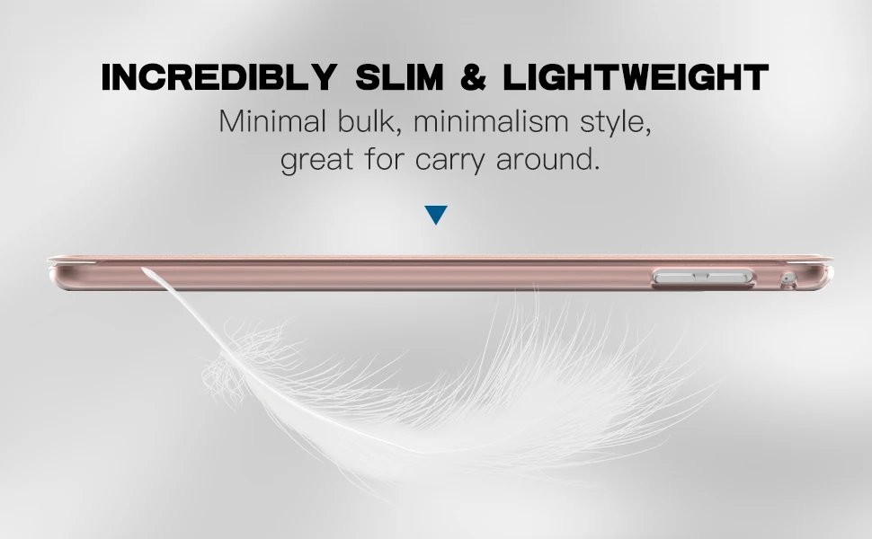 Чехол MoKo для нового iPad Mini 5-го поколения 7," /iPad Mini 4-тонкий легкий смарт-чехол-подставка с автоматическим пробуждением