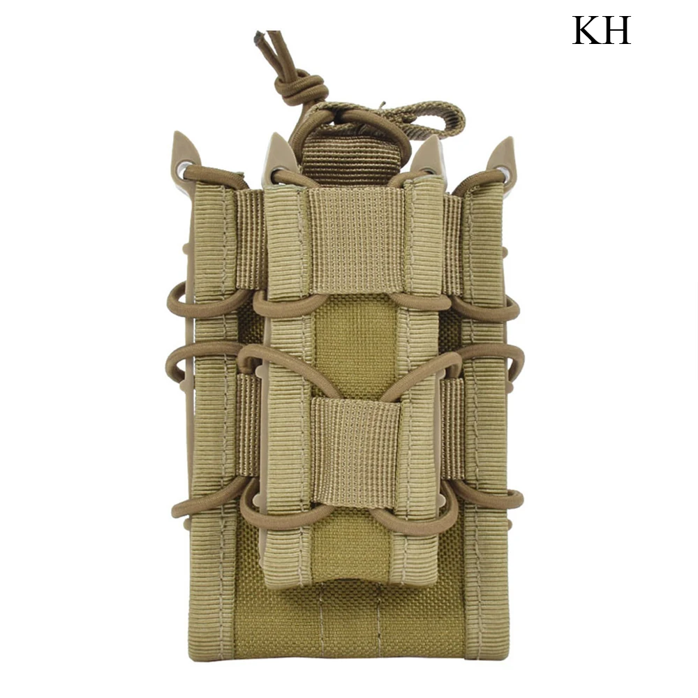 EMERSONGEAR двойной Decker Mag Чехол страйкбол Mag Чехлы Военная Emerson сумка Камуфляж MOLLE Mag держатель Койот коричневый черный