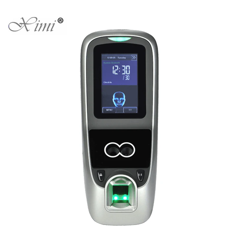 ZK Multibio700/Iface7 Wi Fi биометрические системы контроля доступа лица и отпечатков