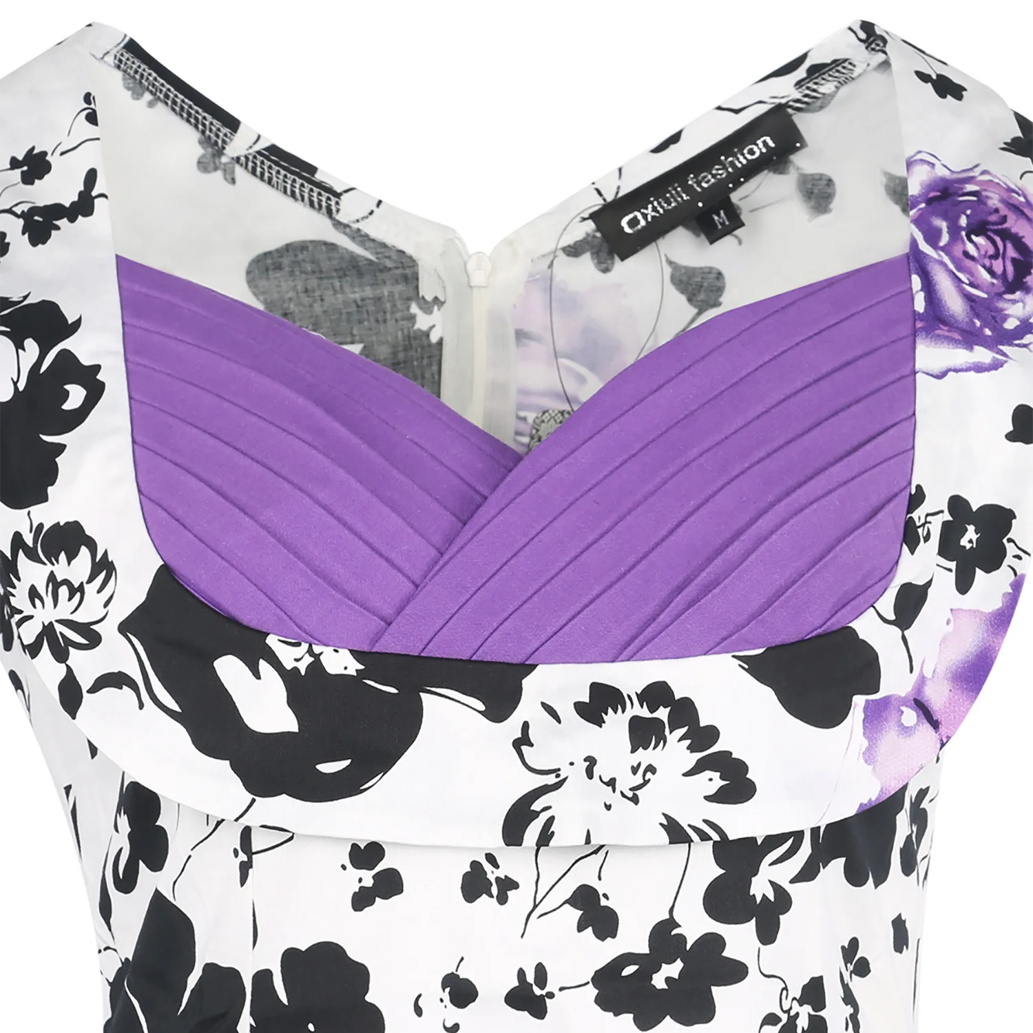 Женское винтажное платье до колена Одри Хепберн деловое с v-образным вырезом и