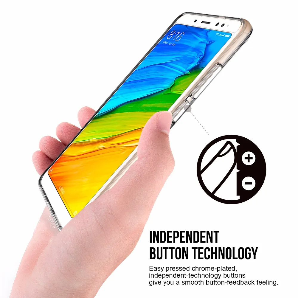 Прозрачный Гибридный чехол toyko Chiron для xiaomi Redmi Note 5 Global Note 5 Pro, ударопрочный Жесткий ПК, мягкий ТПУ бампер, задняя крышка для телефона, Новинка