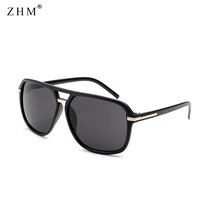 zhm 2022 fashion men cool square style gradient sunglasses driving vintage brand design glasses oculos de sol sunglasses men