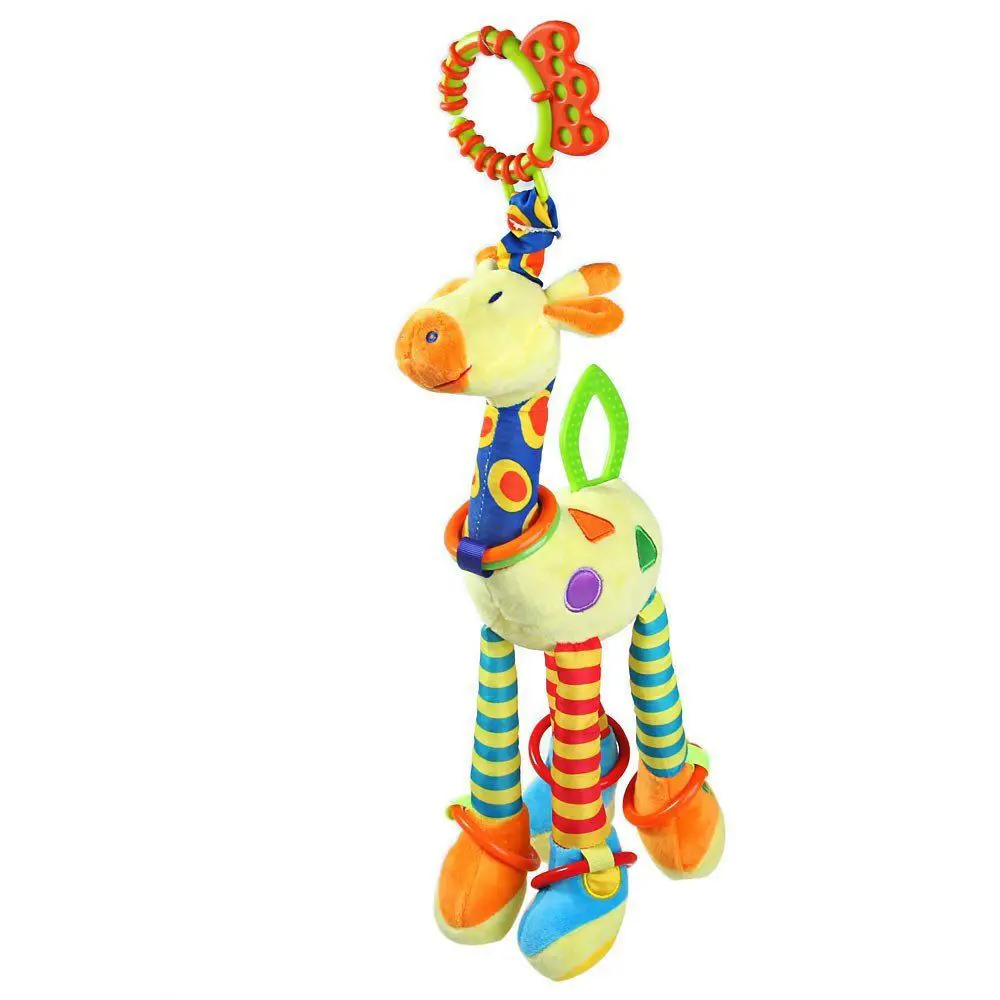 Милые животные развитие колокольчиков игрушка кровать колокольчики погремушка