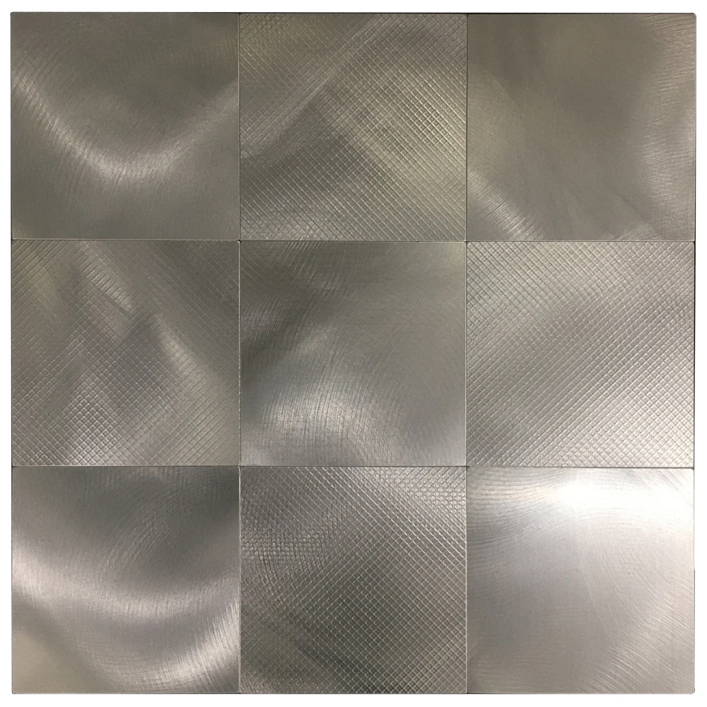 12 &quotx12&quot 9 решетчатая мозаичная плитка металлическая накладка для кафе дома