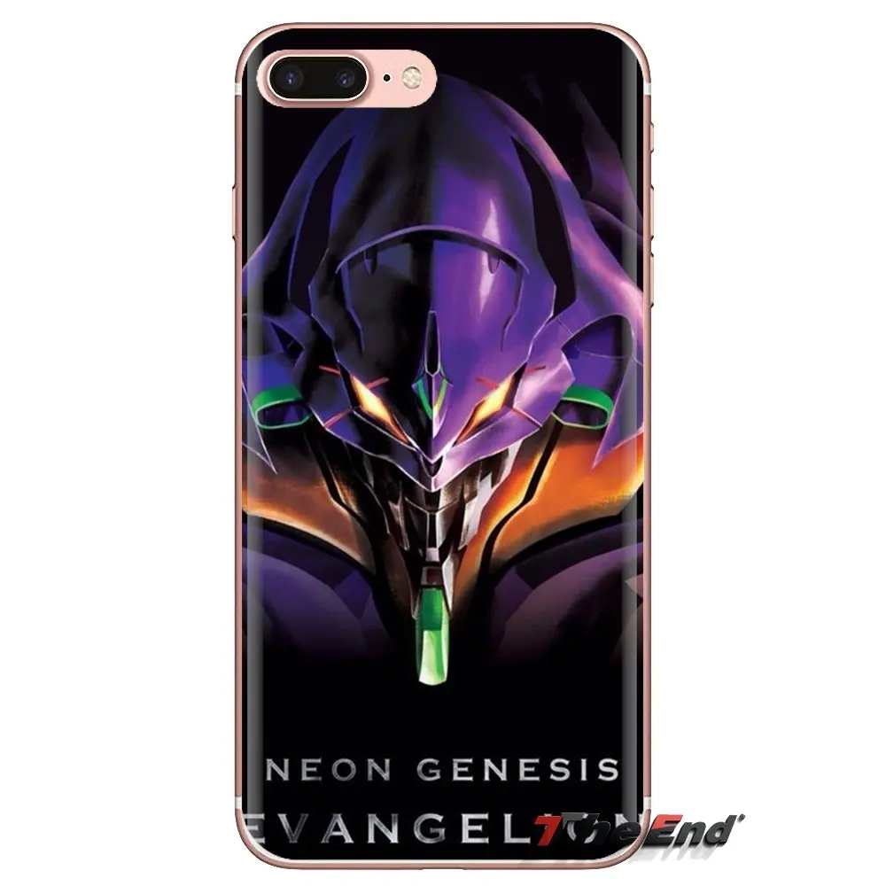Evangelion unit For Samsung Galaxy S3 S4 S5 Mini S6 S7 Edge S8 S9 S10 Plus Note 3 4 5 8 9 Transparent Soft Cases Covers |