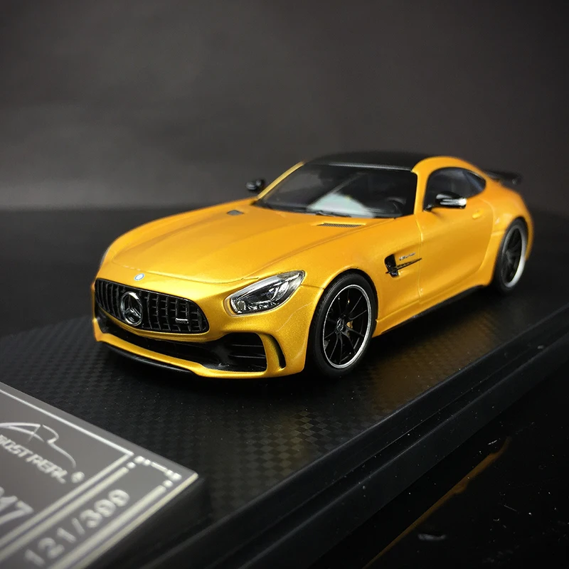 Ограниченная Коллекция 1/43 AMG GTR новая литая металлическая настольная модель дисплея