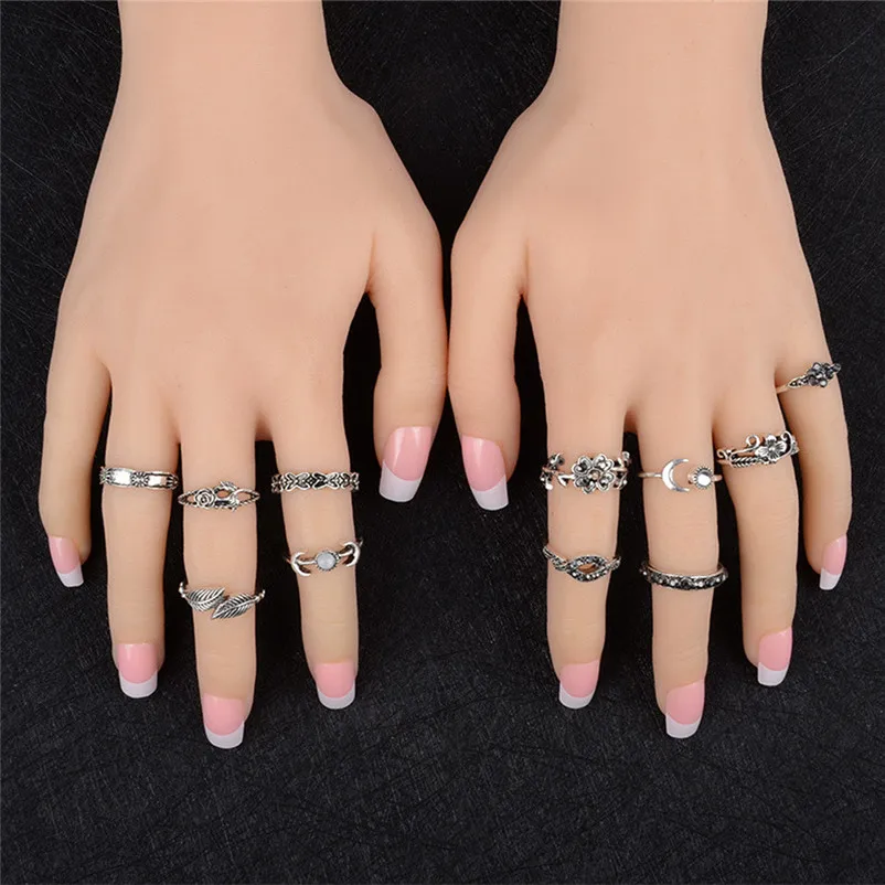 Новое поступление 2019 дизайнерские женские богемные винтажные серебряные