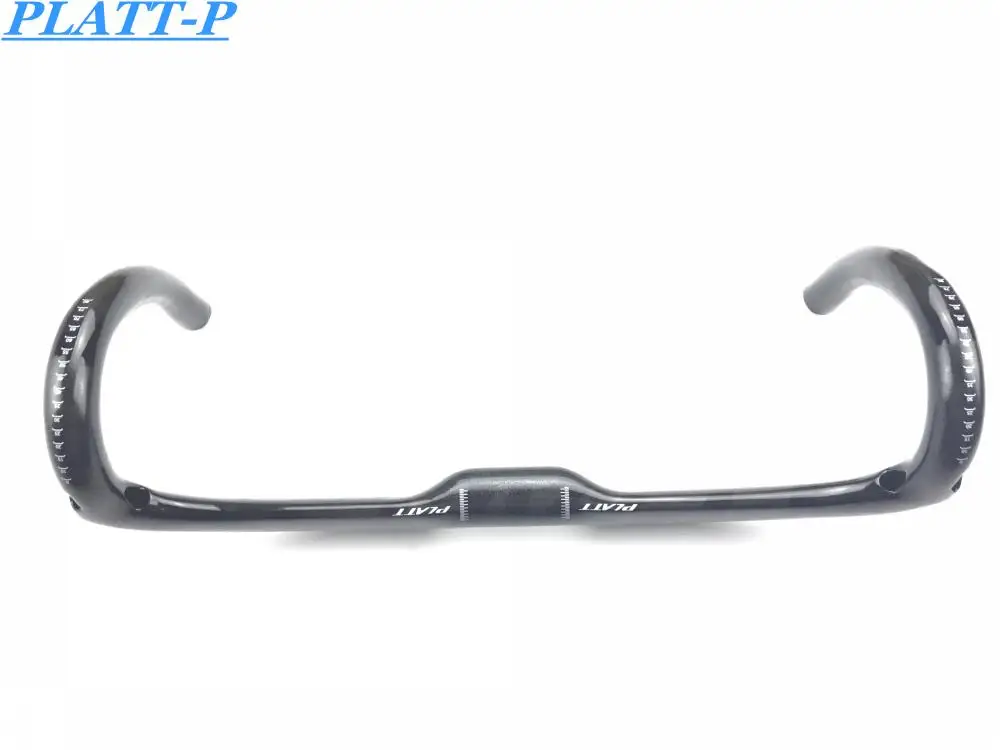 Новый PLATT SS UD из углеродного волокна шоссейный руль 125 мм достигать 80 31 8*400/420/440