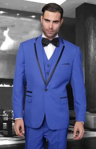

Индивидуальные синий best Man жениха костюм свадебные смокинг для жениха ужин Выходные туфли на выпускной бал костюм C385