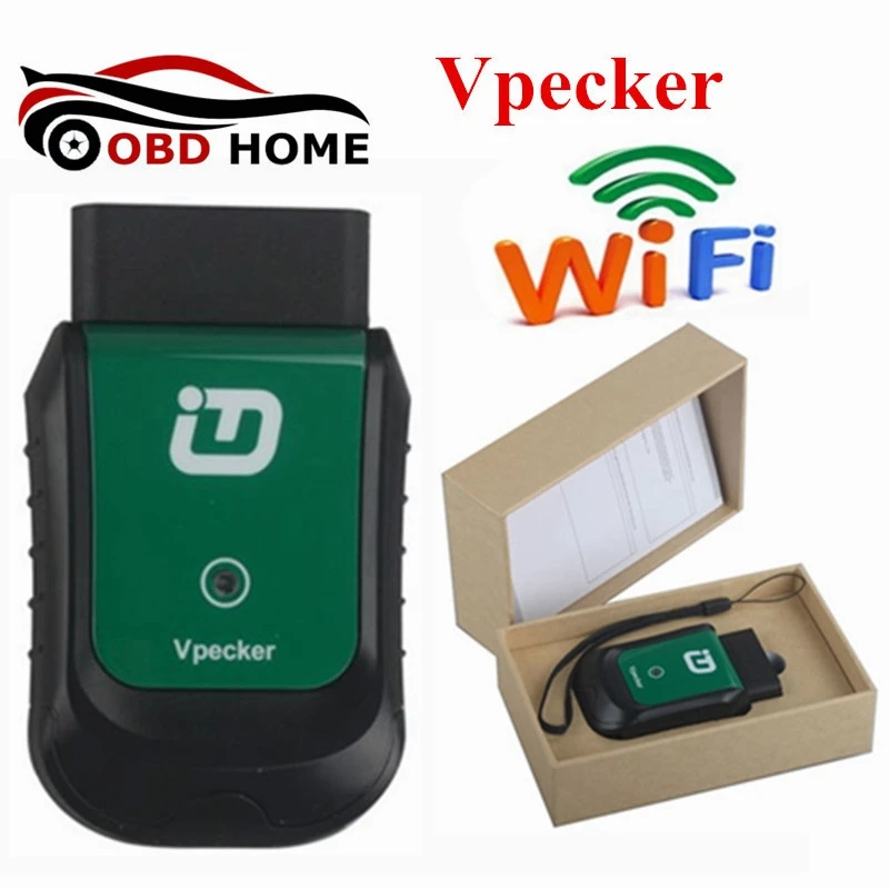 100% Оригинальный VPECKER Easydiag беспроводной полный диагностический инструмент OBDII V6.4