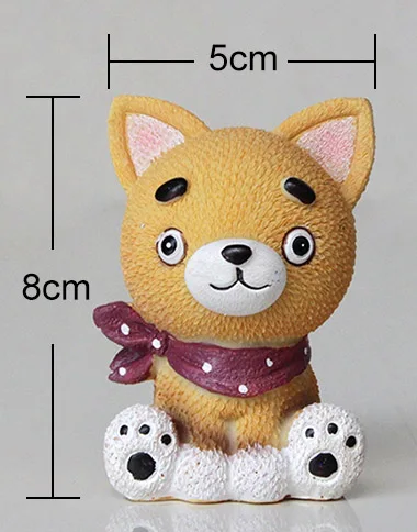 8 5cm 3d Аниме гипсовые силиконовые формы DIY штукатурка фигурка ремесло бетон гончарная глина форма модель свинья гипсовая форма для рождественского декора - Цвет: 8 5cm
