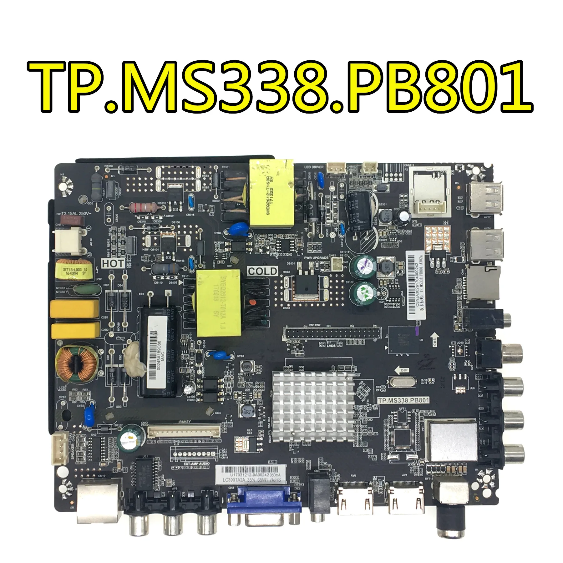 Новый и оригинальный для LEHUA TP. MS338.PB801 Android smart tv three in one сетевая материнская плата