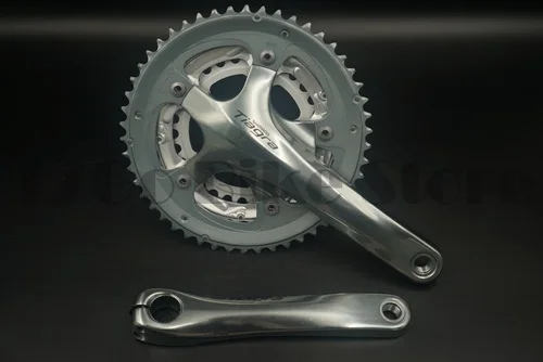 SHIMANO Тиагра шатуны 3x10 скорость FC-4603 кривошипно 50/39/30 серебро 175 мм 172 5 | Спорт и