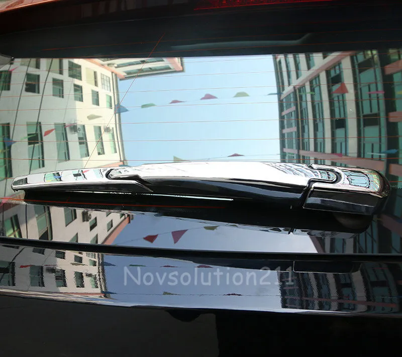 Для Peugeot 3008 GT 2016 2017 2018 накладка на заднее окно автомобиля отделка ABS хромированные