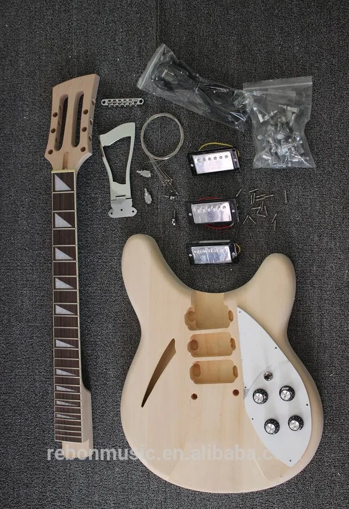 

Weifang Rebon 12 string Ricken electric guitar kit with three pickup