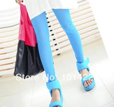 2014 new summer women's Leggings Maternity Pants candy color thin gauze leggings pants feet |