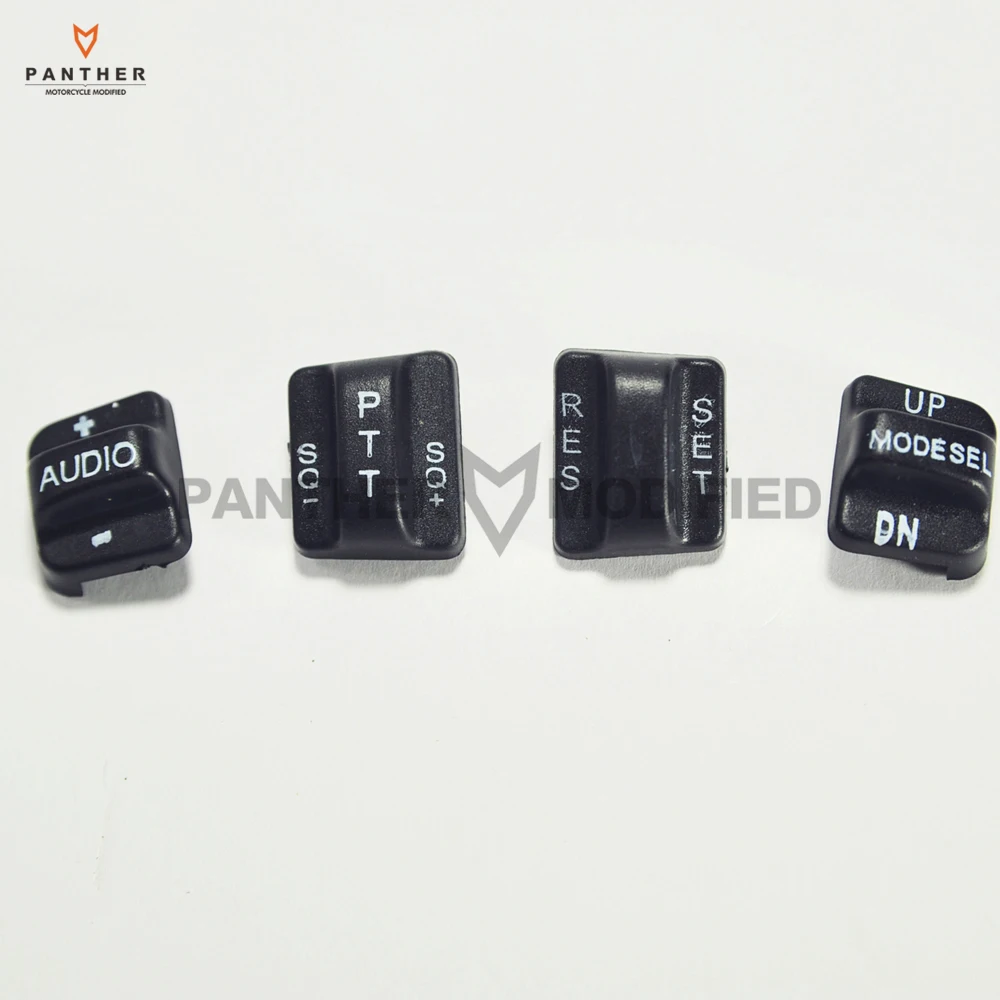 10 шт. черный мотоциклетный Радиоуправляемый переключатель колпачок комплект