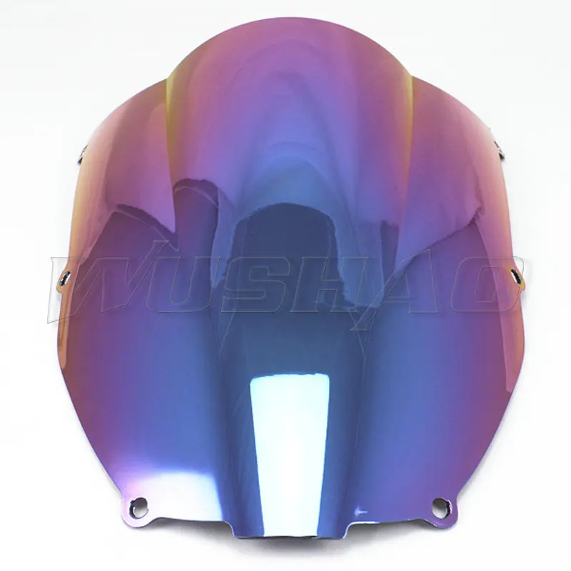 Мотоцикл Double Bubble лобового ветер Экран для 2000 2001 2002 Kawasaki Ninja 636 ZX6R ZX-6R ZX 6R Черный Iridium