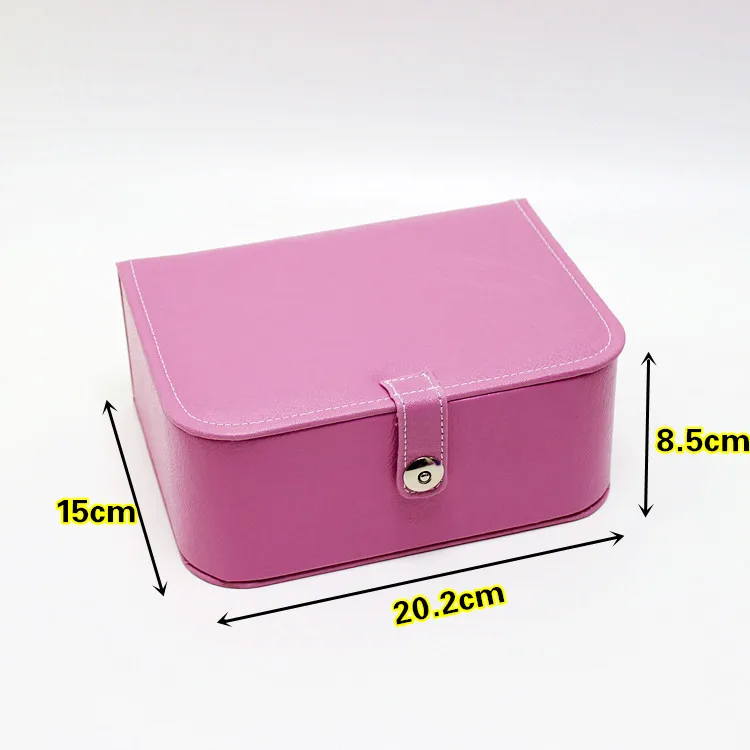 Многофункциональный швейный набор в коробке из искусственной кожи игольчатая