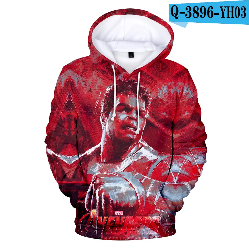 style 18 Marvel, Мстители, конечная игра, квантовое царство, 3d Толстовки, Толстовки, супергерой, Капитан Америка, для косплея Железного человека, Мстители, конечная игра, одежда - Цвет: style 18