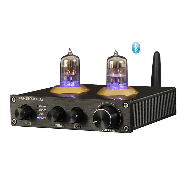Предусилитель DIYERZONE Tube 6N3 Bluetooth 5 0 Tone HiFi USB предусилитель (звуковая карта)