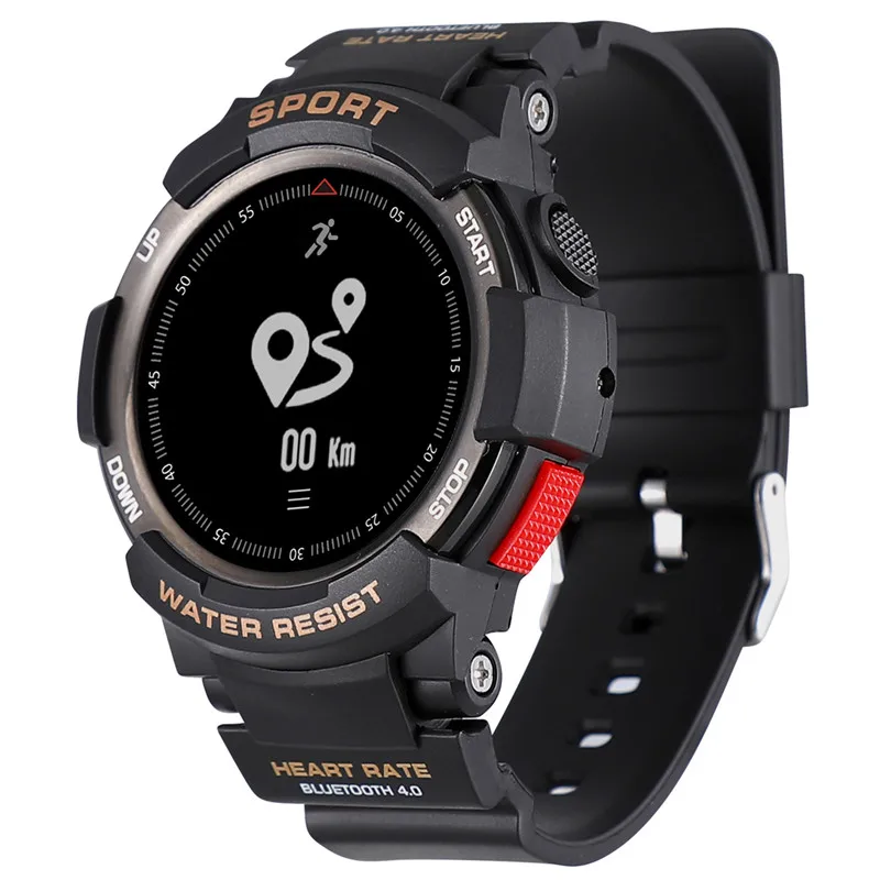 Умные часы IP68 водонепроницаемые спортивные для плавания бега Bluetooth браслет