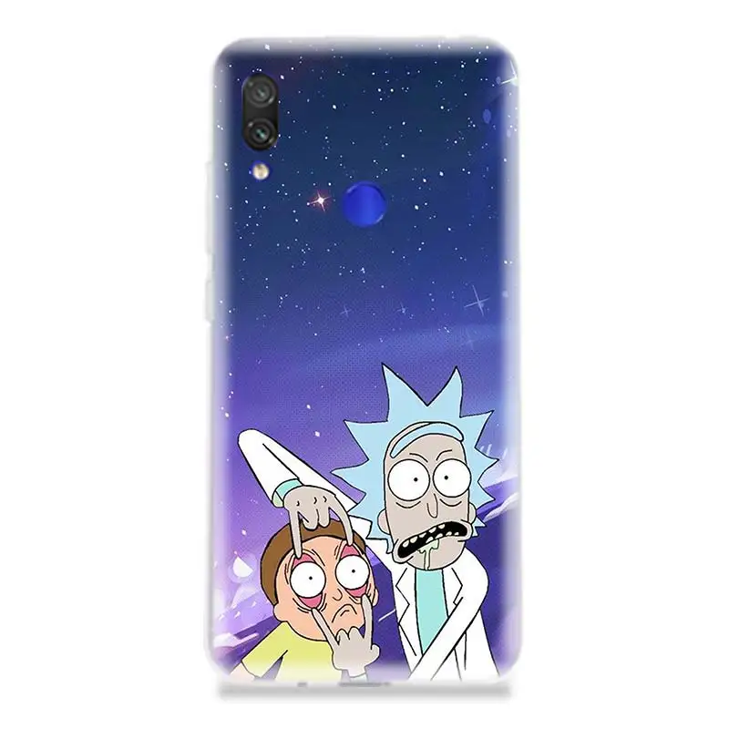 Рик и Морти Приключения мягкие Silicome чехол для телефона Xiaomi Redmi 4 4A 4X5 5A 6 6A 7 Pro арт