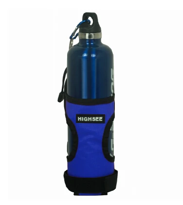 Free shipping outdoor Pocket bottle water bag mineral kettle case set molle travel hiking camping glass cover | Багаж и сумки