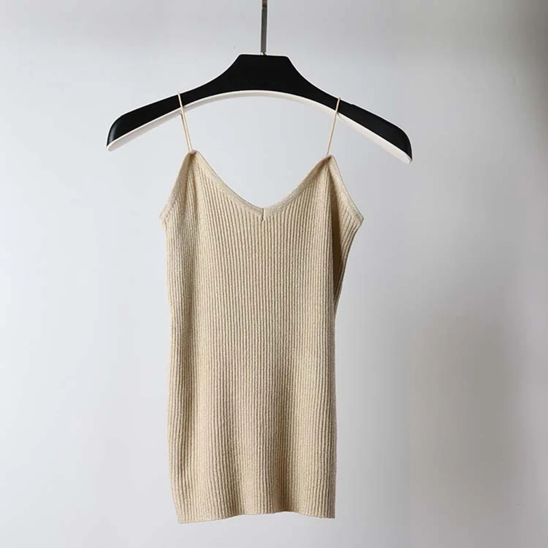 GOPLUS,, кроп-топы Tamls Camis Camisole tank Moda Mujer, вязаная футболка, топы без рукавов, Повседневная футболка C4890