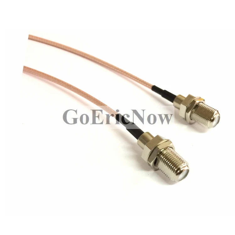10 шт. радиочастотный коаксиальный прямоугольный разъем CRC9 к F Female RG316 (10 см 15 20