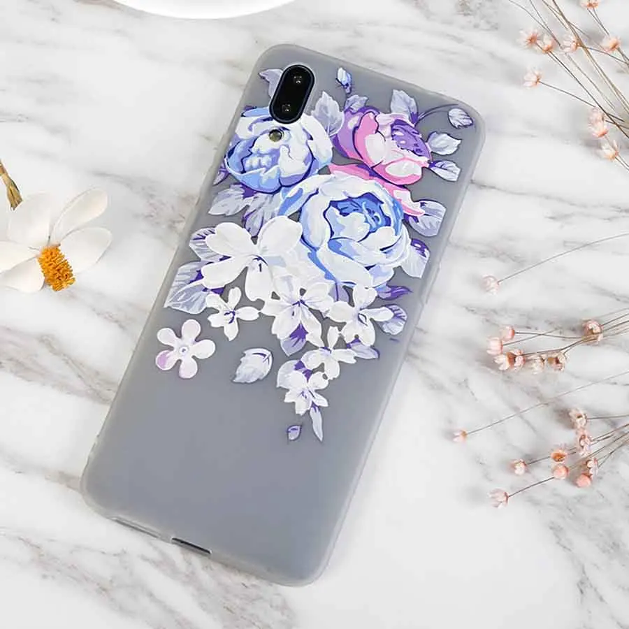 Красный фиолетовый розовый силиконовый чехол для Samsung Galaxy A10 A30 A50 S10 5G M10 M20 A8S A6S S10E