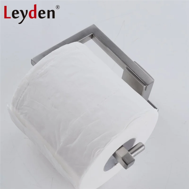 Leyden Premium SUS 304 Нержавеющая сталь Матовый никель полотенце кольцо вешалка для