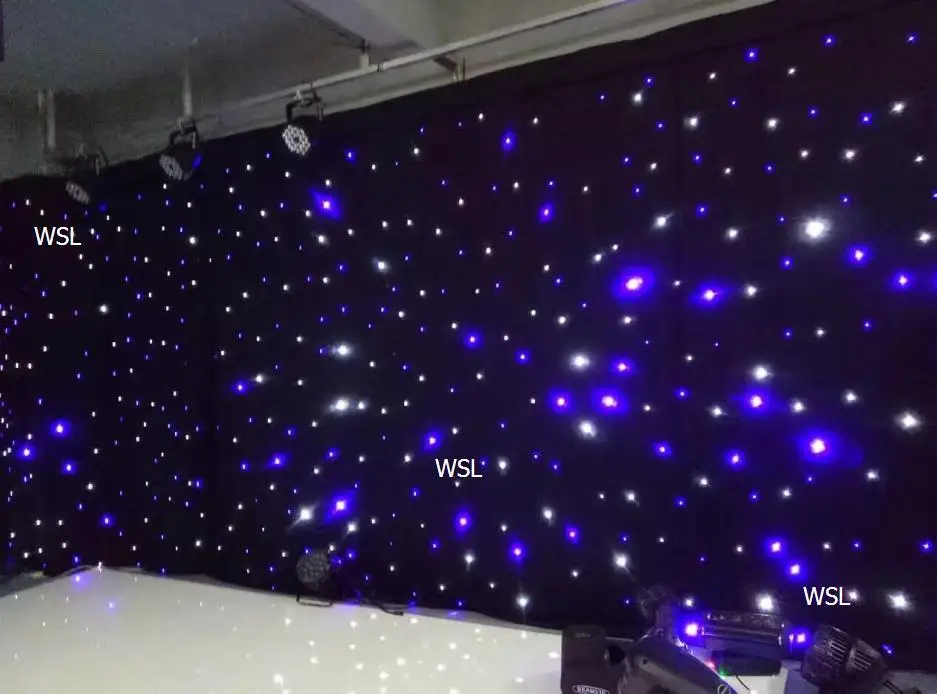 Фон для свадебной фотосъемки с изображением звезд 3x3 м|led curtain screen|screen ledscreen white |